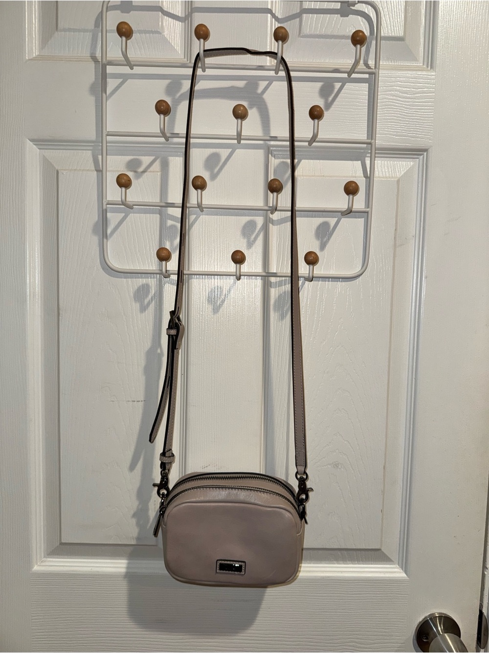 Botkier cream crossbody camera bag